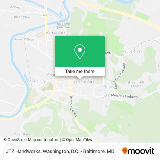 JTZ Handworks map