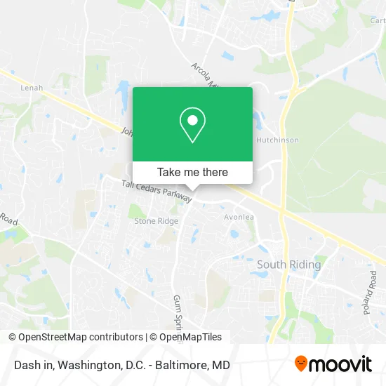 Mapa de Dash in