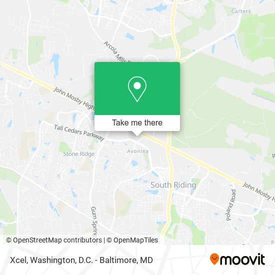 Xcel map