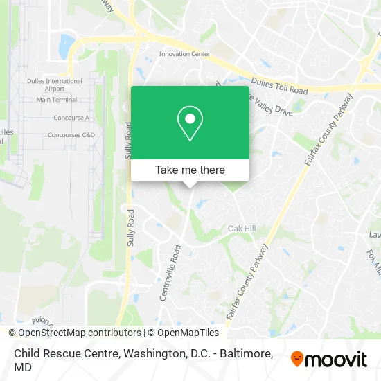 Child Rescue Centre map