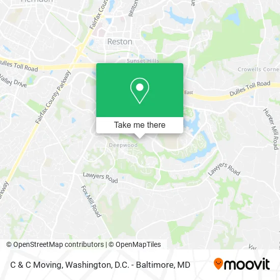 C & C Moving map