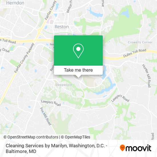 Mapa de Cleaning Services by Marilyn