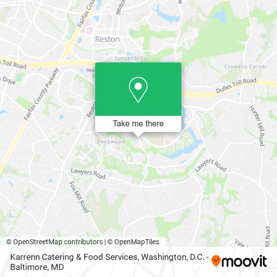 Mapa de Karrenn Catering & Food Services