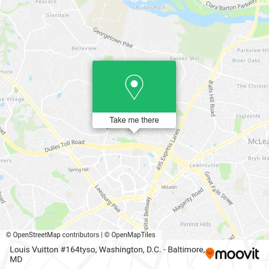 Louis Vuitton #164tyso map