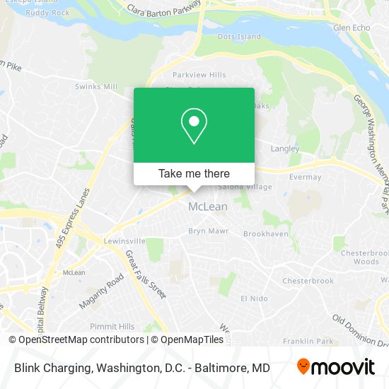 Mapa de Blink Charging