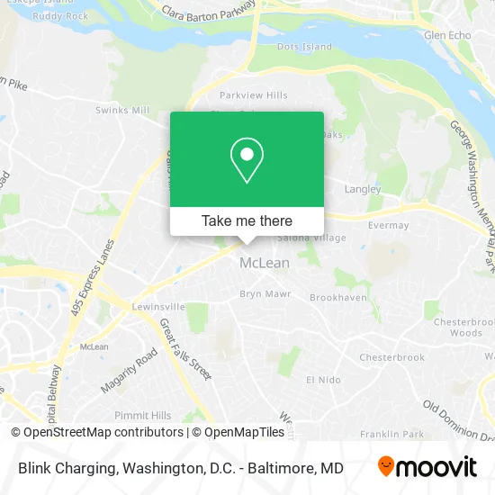 Blink Charging map