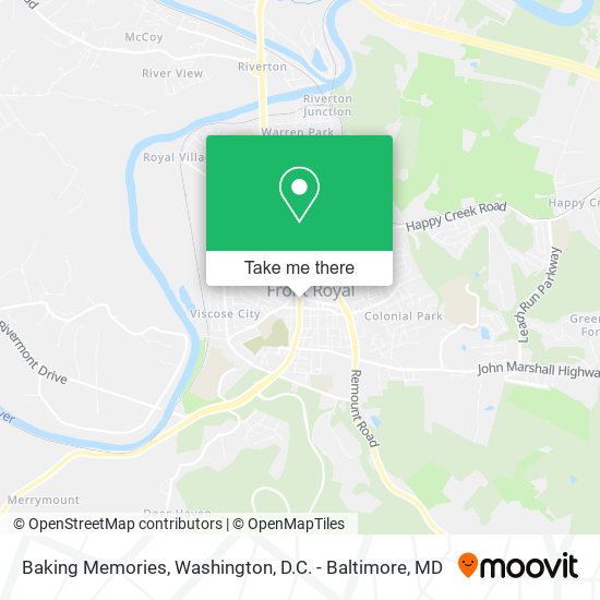 Mapa de Baking Memories