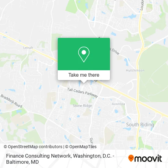 Mapa de Finance Consulting Network