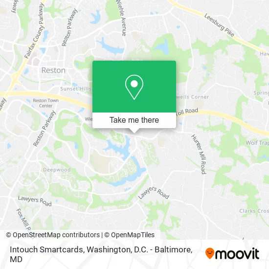 Mapa de Intouch Smartcards