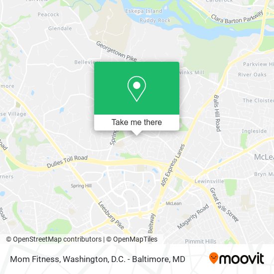 Mom Fitness map