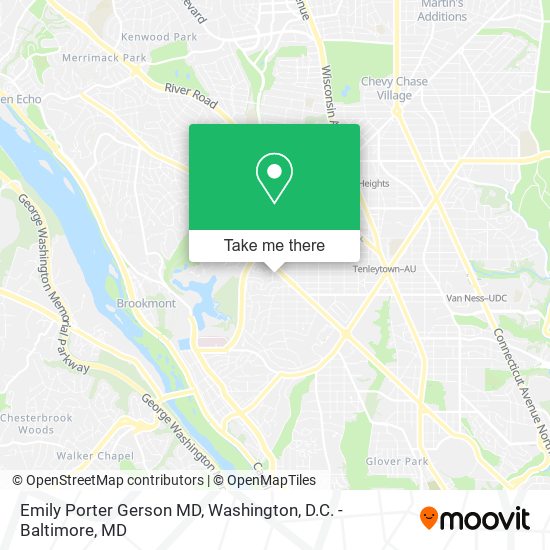 Emily Porter Gerson MD map