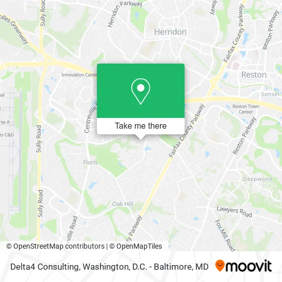 Delta4 Consulting map