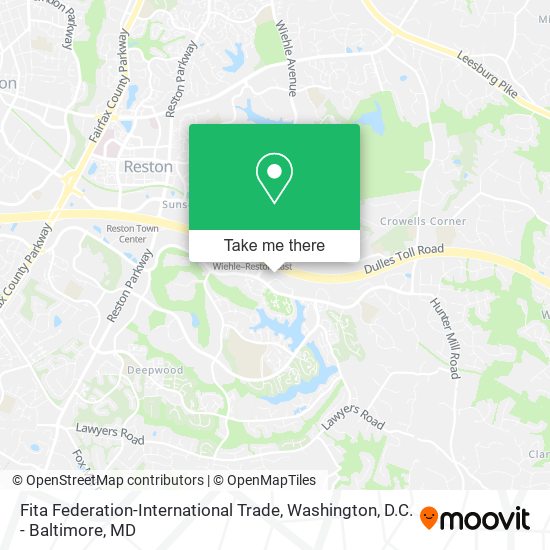 Mapa de Fita Federation-International Trade