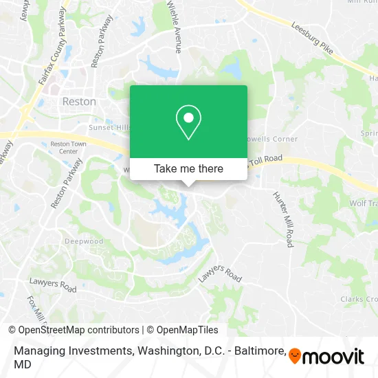 Managing Investments map