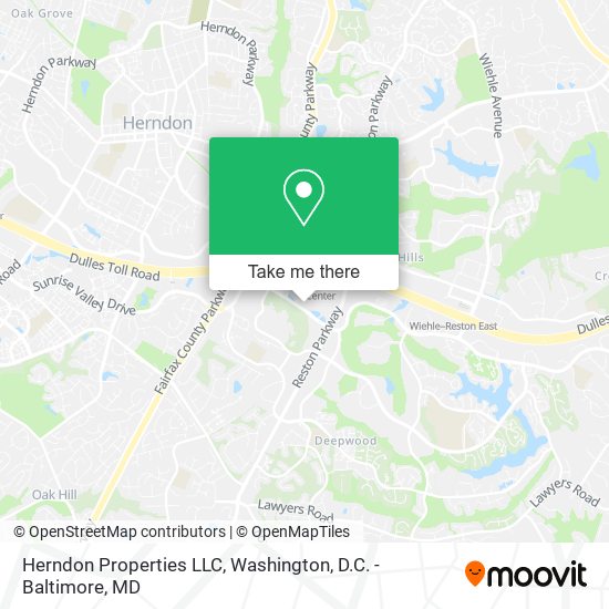 Mapa de Herndon Properties LLC