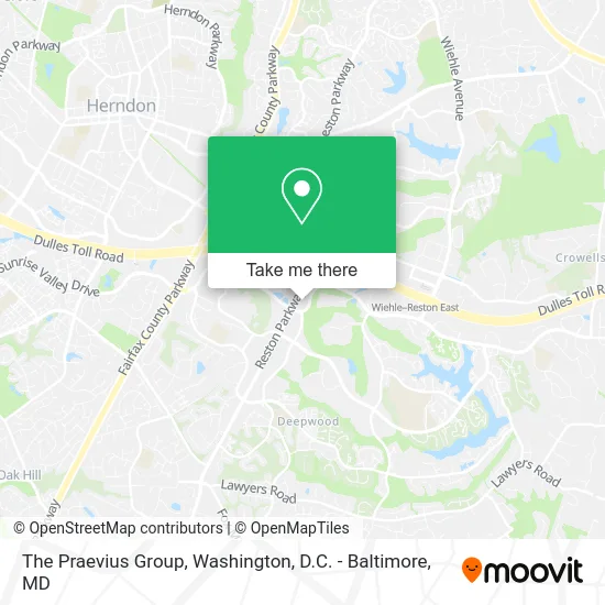 The Praevius Group map