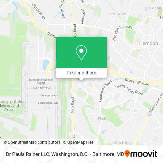 Dr Paula Rainer LLC map