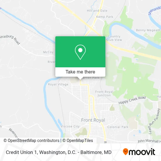 Credit Union 1 map