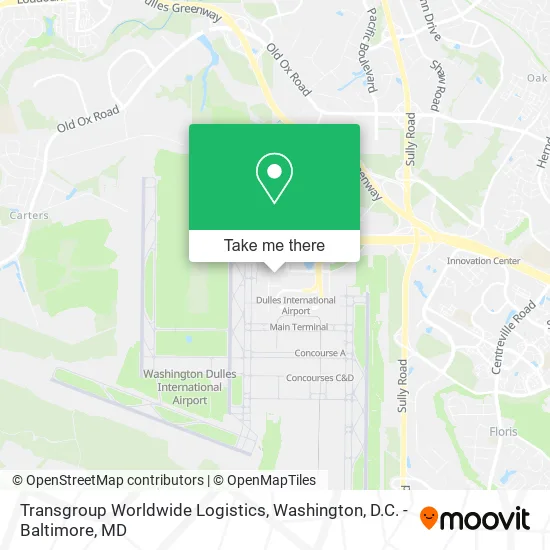 Transgroup Worldwide Logistics map