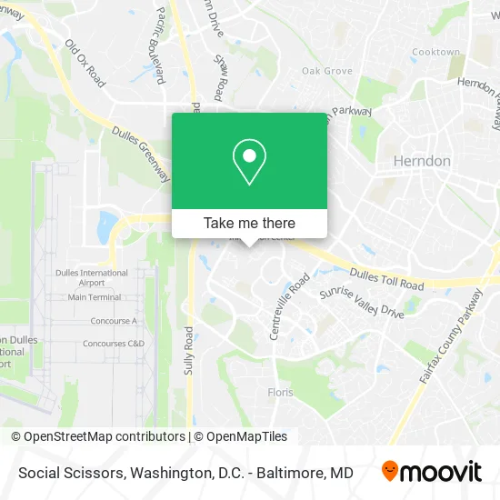 Mapa de Social Scissors