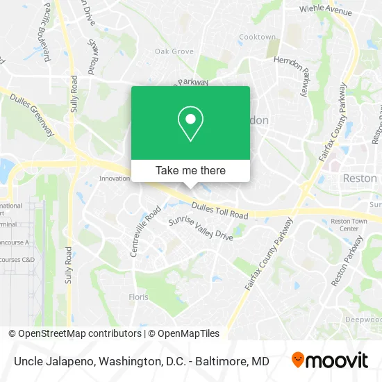 Uncle Jalapeno map