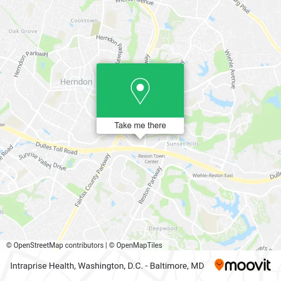 Intraprise Health map