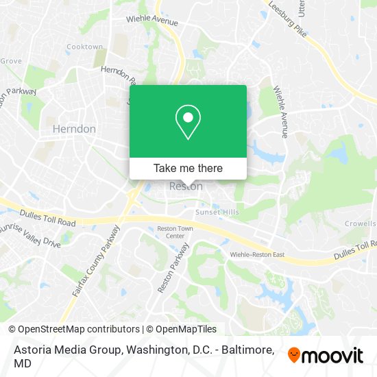 Astoria Media Group map