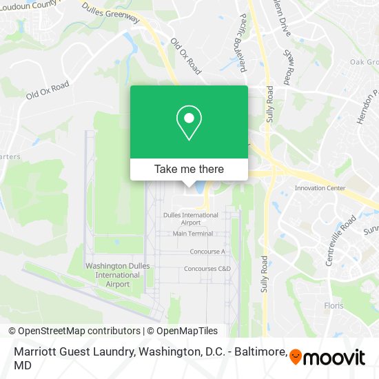 Mapa de Marriott Guest Laundry