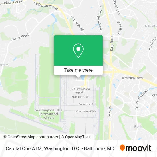 Capital One ATM map