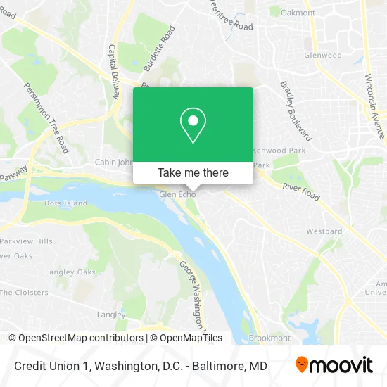 Credit Union 1 map
