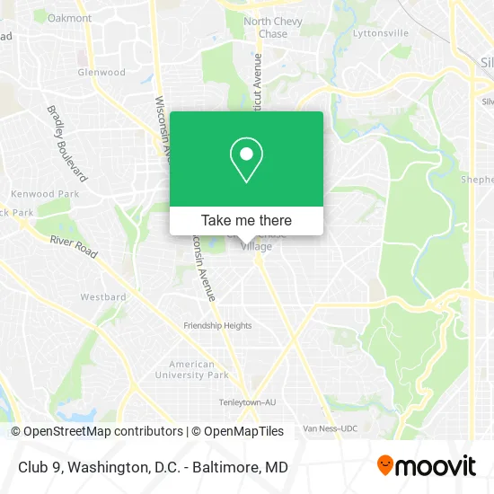 Club 9 map