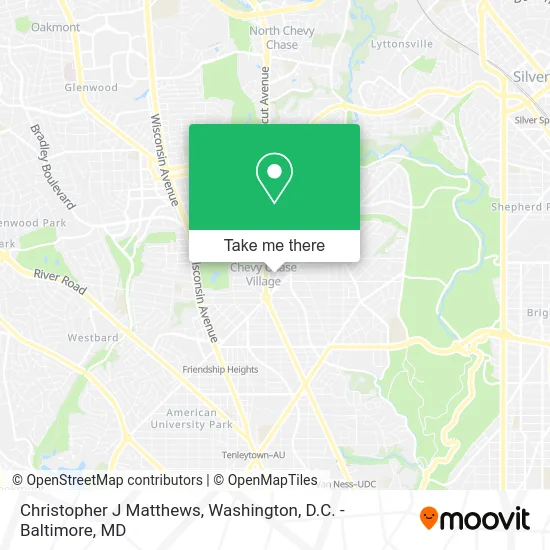 Christopher J Matthews map