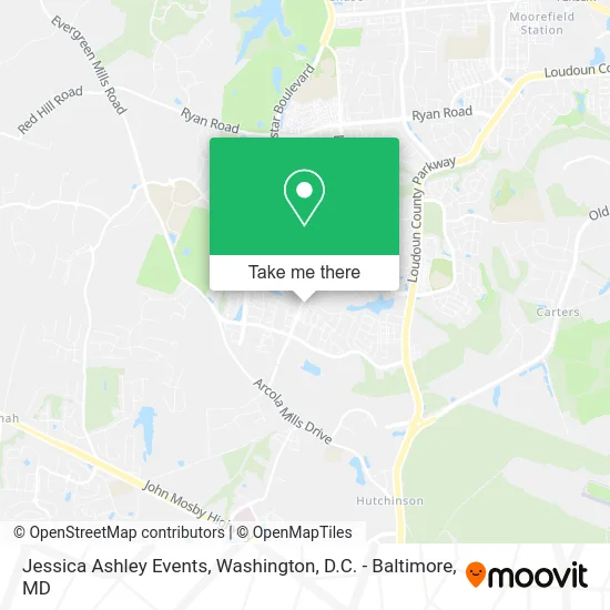 Jessica Ashley Events map