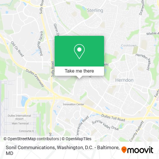Sonil Communications map