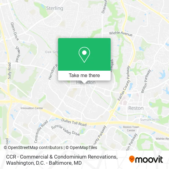 CCR - Commercial & Condominium Renovations map