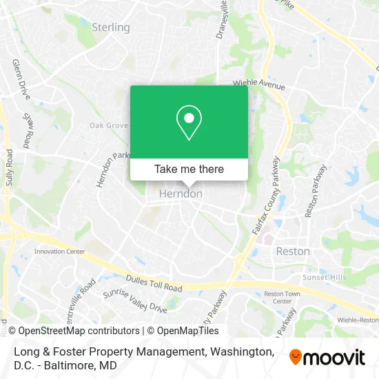 Long & Foster Property Management map