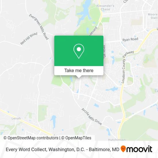 Every Word Collect map