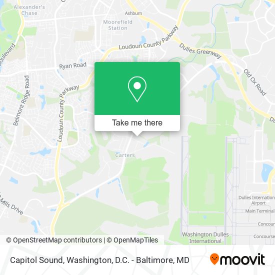 Capitol Sound map