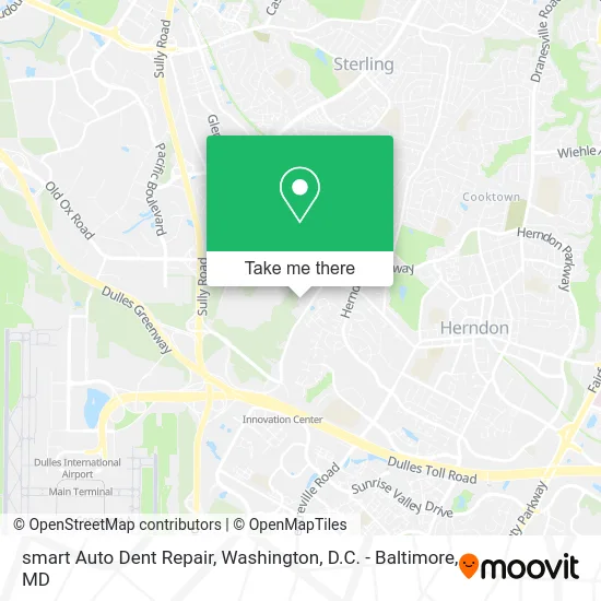 smart Auto Dent Repair map