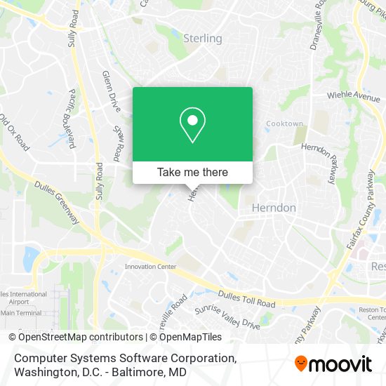 Computer Systems Software Corporation map