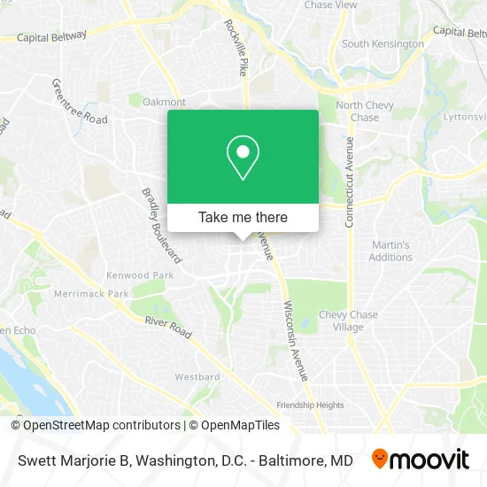 Swett Marjorie B map