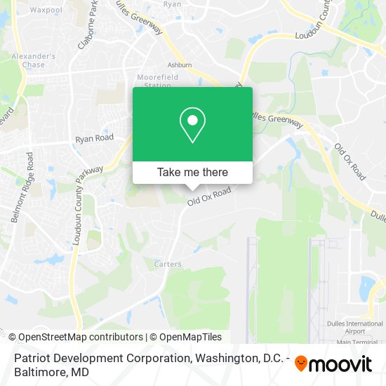 Patriot Development Corporation map