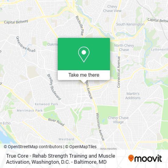 Mapa de True Core - Rehab Strength Training and Muscle Activation