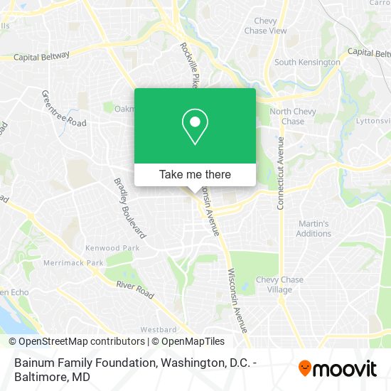 Mapa de Bainum Family Foundation