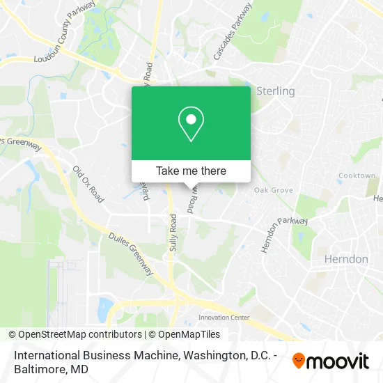 Mapa de International Business Machine