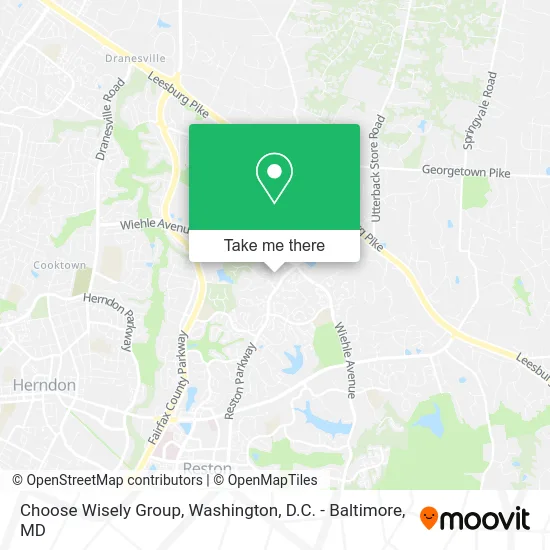 Choose Wisely Group map