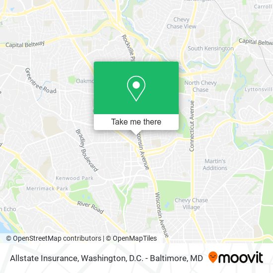 Allstate Insurance map