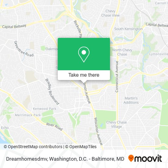 Dreamhomesdmv map