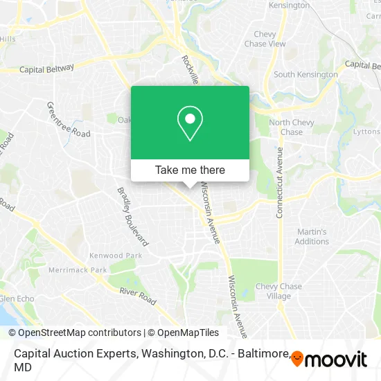 Capital Auction Experts map