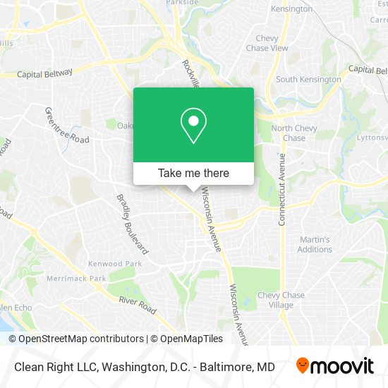 Mapa de Clean Right LLC